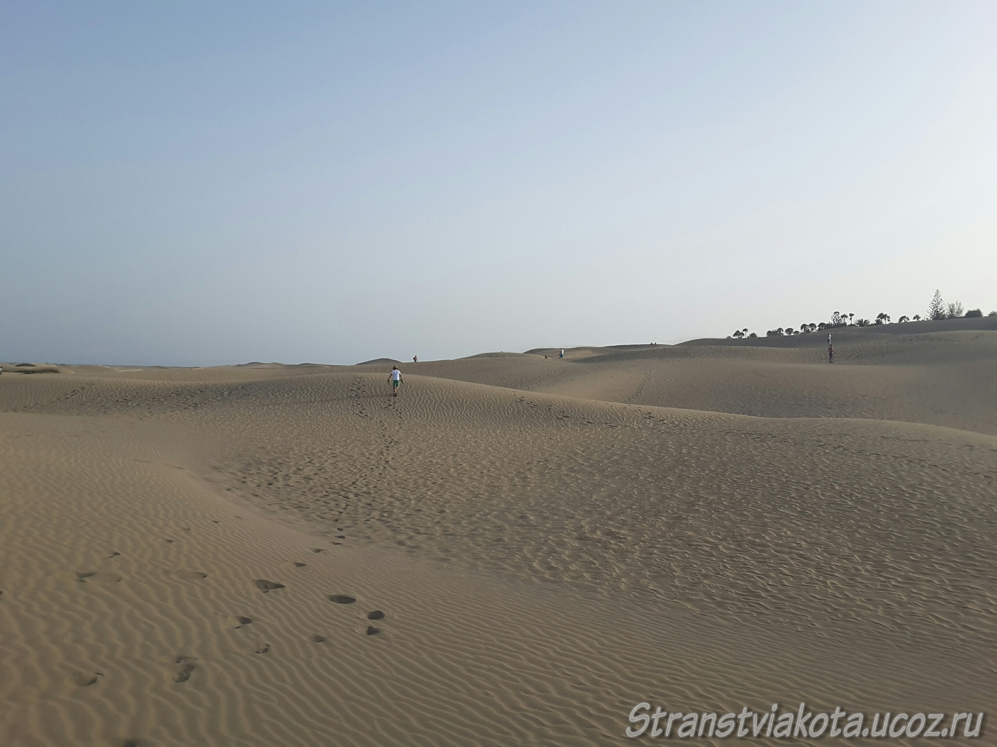 песчаные дюны Маспаломаса, Гран Канария, фото